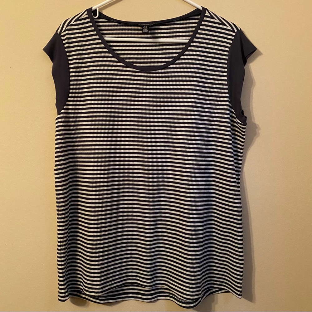 Jones New York Striped Tee